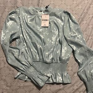 Forever 21  high neck, open back top